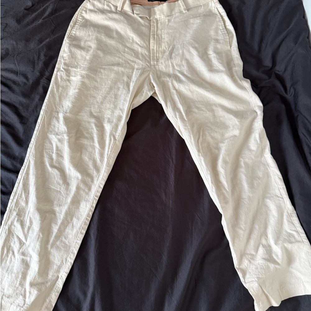 ASOS Cream Chino Pants